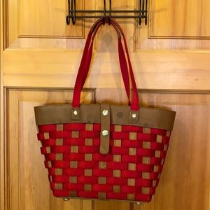 Longaberger Handmade Hand Bag